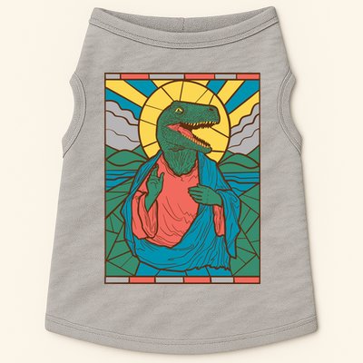 Dinosaur Jesus Doggie Tank