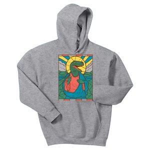 Dinosaur Jesus Kids Hoodie