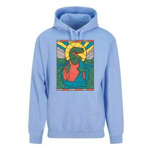 Dinosaur Jesus Unisex Surf Hoodie