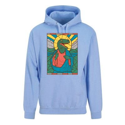 Dinosaur Jesus Unisex Surf Hoodie