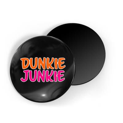 Dunkie Junkie Donut And Coffee Lover Magnet