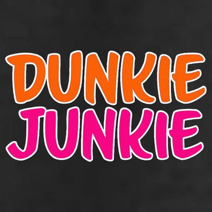 Dunkie Junkie Donut And Coffee Lover Golf Towel