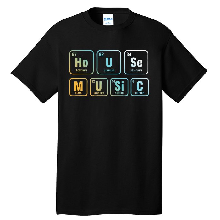 Disc Jockey Dj House Music Relaxing Electronic Music Edm Tall T-Shirt