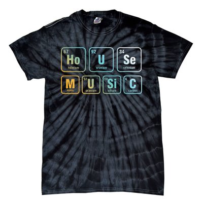 Disc Jockey Dj House Music Relaxing Electronic Music Edm Tie-Dye T-Shirt