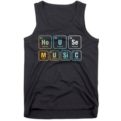 Disc Jockey Dj House Music Relaxing Electronic Music Edm Tank Top