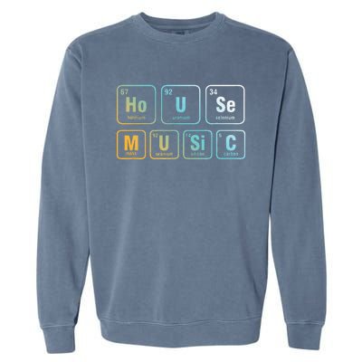 Disc Jockey Dj House Music Relaxing Electronic Music Edm Garment-Dyed Sweatshirt