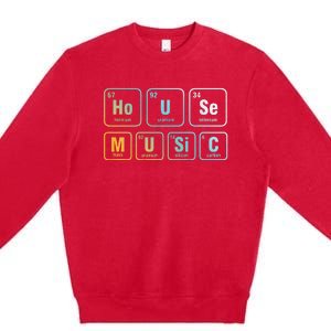 Disc Jockey Dj House Music Relaxing Electronic Music Edm Premium Crewneck Sweatshirt