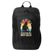 Disc Jockey Dad Like A Regular Dad But Cooler Dj Fathers Day City Backpack