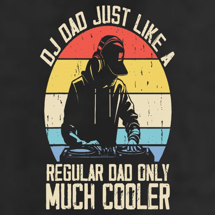Disc Jockey Dad Like A Regular Dad But Cooler Dj Fathers Day 15oz Campfire Ceramic Mug