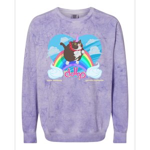 Dollop JoséNicorn Colorblast Crewneck Sweatshirt