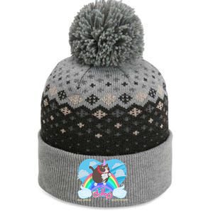 Dollop JoséNicorn The Baniff Cuffed Pom Beanie