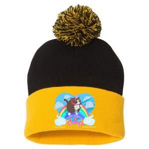 Dollop JoséNicorn Pom Pom 12in Knit Beanie