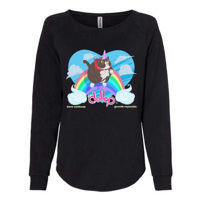 Dollop JoséNicorn Womens California Wash Sweatshirt