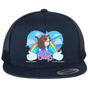 Dollop JoséNicorn Flat Bill Trucker Hat