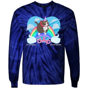 Dollop JoséNicorn Tie-Dye Long Sleeve Shirt