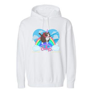 Dollop JoséNicorn Garment-Dyed Fleece Hoodie