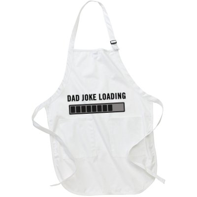Dad Joke Design Funny Dad Joke Loading Father's Day Apron