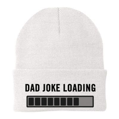 Dad Joke Design Funny Dad Joke Loading Father's Day Beanie