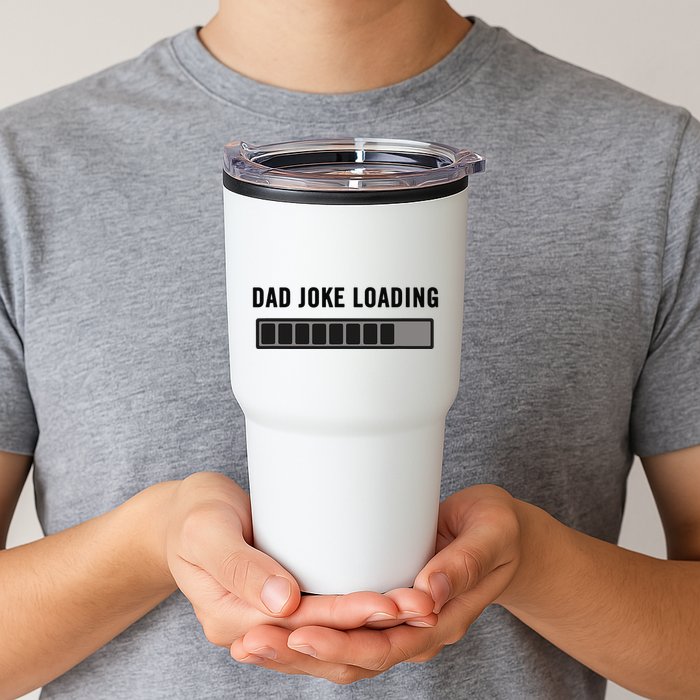 Dad Joke Design Funny Dad Joke Loading Father's Day Tumbler