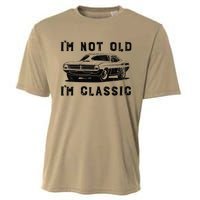 Dad Joke Design Funny Im Not Old Im Classic Fathers Day Cooling Performance Crew T-Shirt