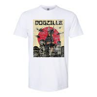 Dogzilla Japanese Doberman Canine Dog Lover Pet Owner Softstyle CVC T-Shirt