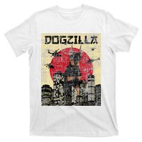 Dogzilla Japanese Doberman Canine Dog Lover Pet Owner T-Shirt