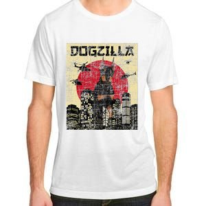 Dogzilla Japanese Doberman Canine Dog Lover Pet Owner Adult ChromaSoft Performance T-Shirt