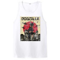 Dogzilla Japanese Doberman Canine Dog Lover Pet Owner PosiCharge Competitor Tank