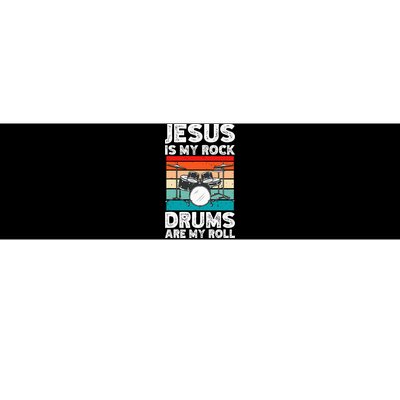 Drummer Jesus Drumming Drums Percussion Faith Christian Bumper Sticker