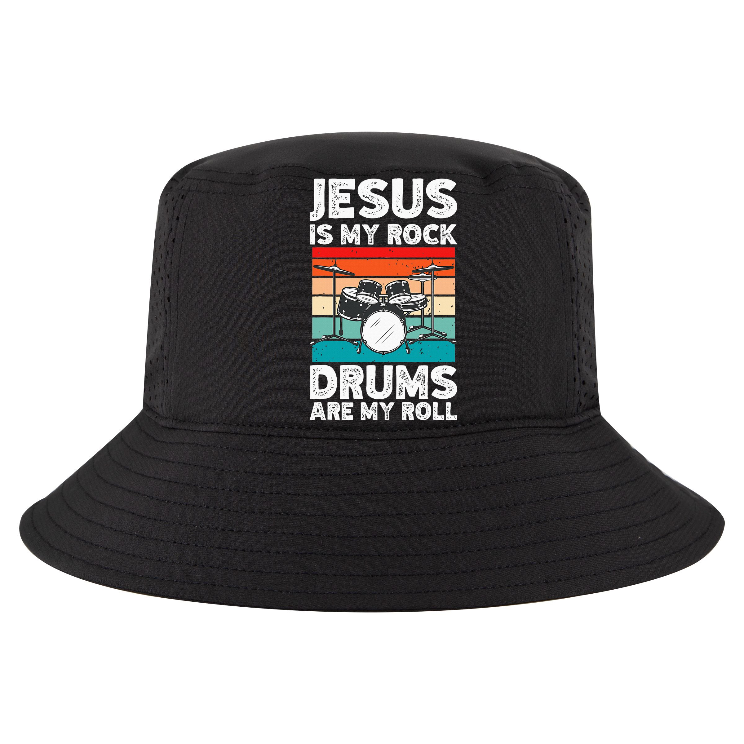 Drummer Jesus Drumming Drums Percussion Faith Christian 16 in Basic Backpack