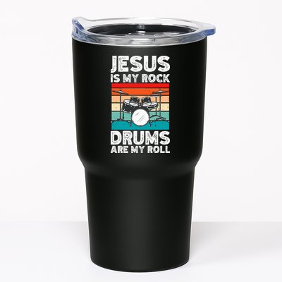 Drummer Jesus Drumming Drums Percussion Faith Christian Tumbler