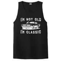 Dad Joke Design Funny I'm Not old I'm Classic Father's Day PosiCharge Competitor Tank