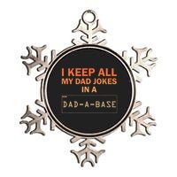 Dad Jokes Design For Dad Database Dad Joke Metallic Star Ornament