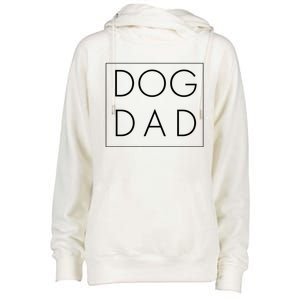 Dad Joke Design Funny Dog Dad Modern Father Meaningful Gift Womens Funnel Neck Pullover Hood