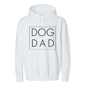 Dad Joke Design Funny Dog Dad Modern Father Meaningful Gift Garment-Dyed Fleece Hoodie