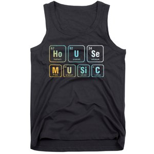 Disc Jockey DJ House Music Relaxing Electronic Music EDM Tank Top