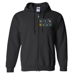 Disc Jockey DJ House Music Relaxing Electronic Music EDM Full Zip Hoodie