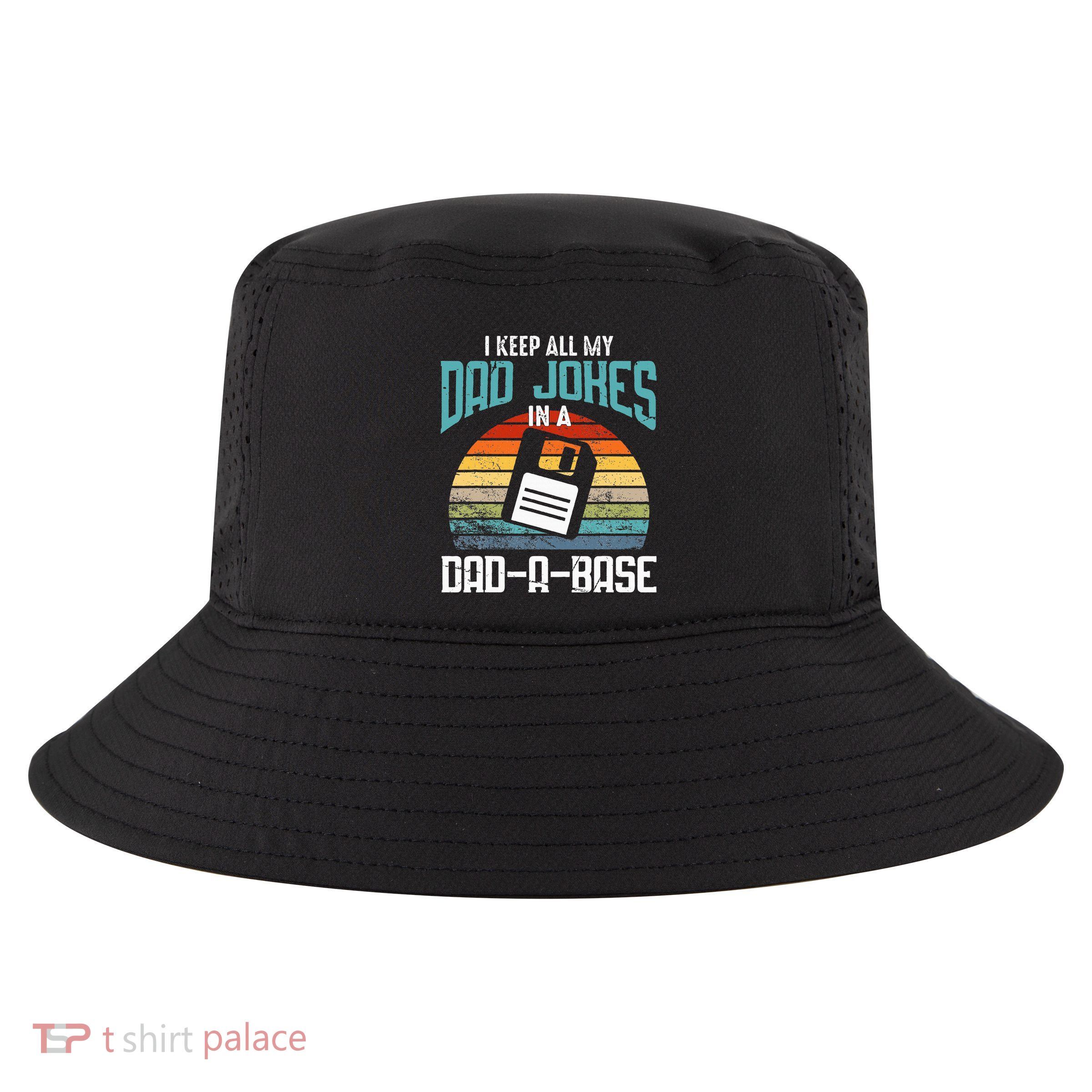 Dad Jokes Database Pun Best Dad Humor Cool Comfort Performance Bucket Hat