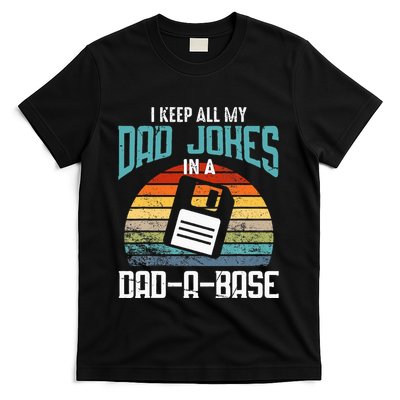 Dad Jokes Database Pun Best Dad Humor T-Shirt