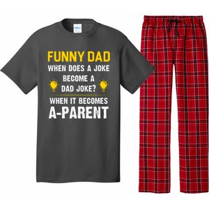 Dad Joke Funny Parent Quote Pajama Set