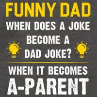 Dad Joke Funny Parent Quote Vector Backpack
