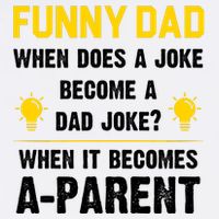 Dad Joke Funny Parent Quote Garment-Dyed Sweatshirt