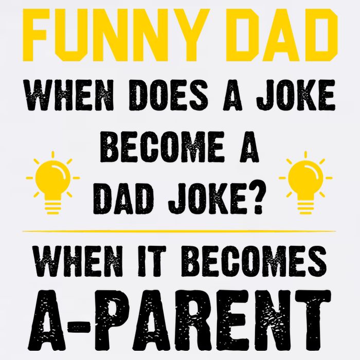 Dad Joke Funny Parent Quote Garment-Dyed Sweatshirt