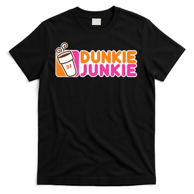 Dunkie Junkie Funny Coffee Lover Gift T-Shirt