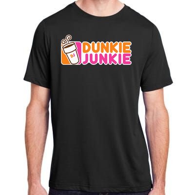 Dunkie Junkie Funny Coffee Lover Gift Adult ChromaSoft Performance T-Shirt