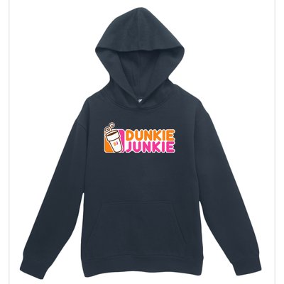 Dunkie Junkie Funny Coffee Lover Gift Urban Pullover Hoodie