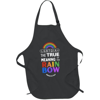 Dr. Jebra Faushay Lgbtqia+ The True Meaning Of The Rain Bow Apron
