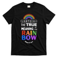 Dr. Jebra Faushay Lgbtqia+ The True Meaning Of The Rain Bow T-Shirt
