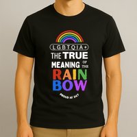 Dr. Jebra Faushay Lgbtqia+ The True Meaning Of The Rain Bow T-Shirt