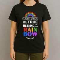 Dr. Jebra Faushay Lgbtqia+ The True Meaning Of The Rain Bow T-Shirt